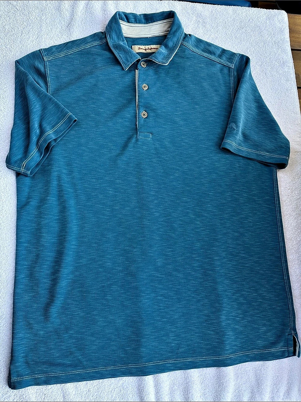 Tommy Bahama Men's Blue Polo Shirt Size Large NWOT